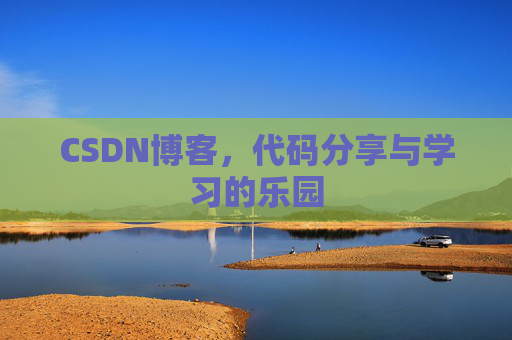 CSDN博客，代码分享与学习的乐园